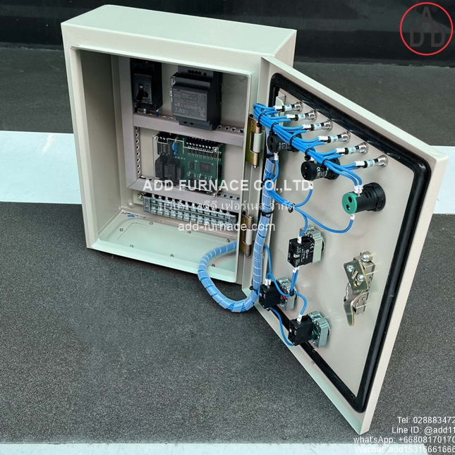 ตู้คอลโทรลจับแก๊สรั่วใช้กับโซลินอยด์วาล์วแก๊ส(34)